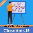 مایندمپ درس اول مطالعات هفتم (رایگان)
